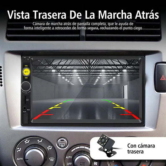 Central Multimídia Universal 2 Din Carplay Android Auto Mp5