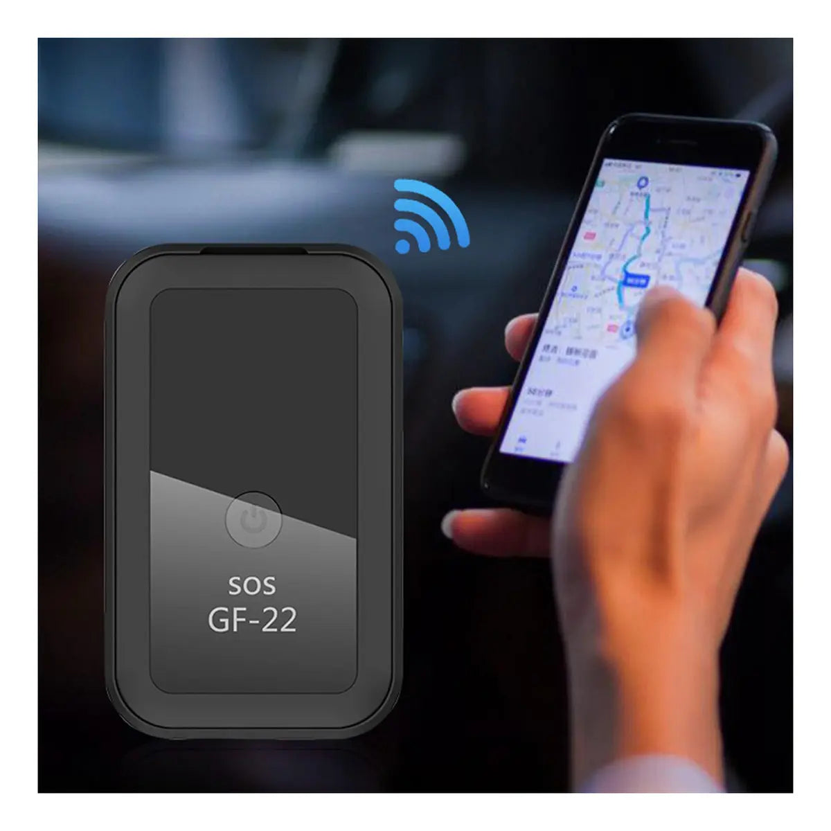 Localizador Para Vehiculos Gps Mini Rastreador Gf22 Portátil