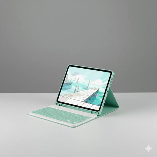 Funda Para iPad + Teclado Mouse 10.2/10.5
