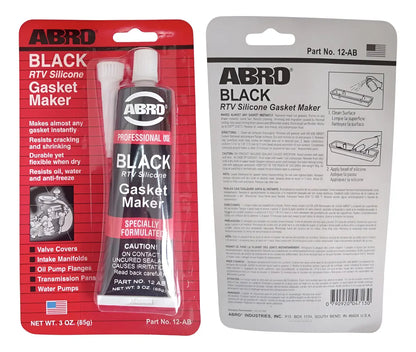 Silicona Negra Black Gasket Americana Abro Alta Temperatura