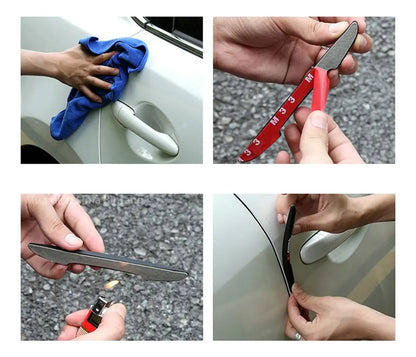 Tope De Puerta Goma Protector Automovil 4 Unidades