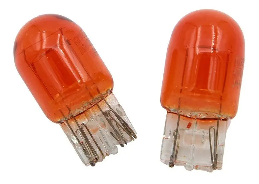 Ampolletas T20 Color Ambar 12v 21/5w - 2 Unidades