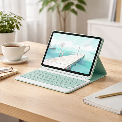 Funda Para iPad + Teclado Mouse 10.2/10.5