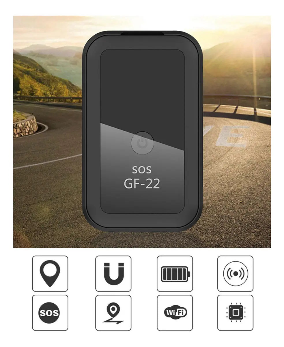 Localizador Para Vehiculos Gps Mini Rastreador Gf22 Portátil