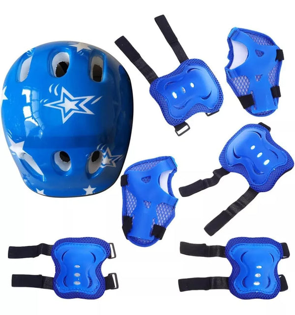 Juego De 7 Protectores Para Cascos De Patinaje Sobre Ruedas