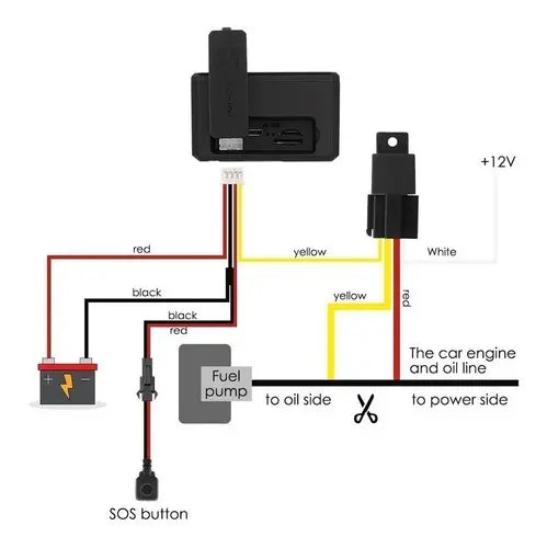 Gps Tracker Tk108 B Portatil Magnetico Corta Corriente