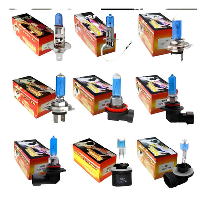 2 Ampolleta Halogena Azul H1 100w 24v Hid Conce Camion