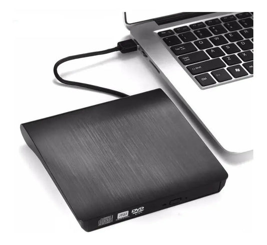 Grabador Lector Externo Usb 3.0 Dvd/cd Slim Para Win Mac