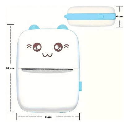 Mini Impresora Gatito Térmica Portátil - Rosa
