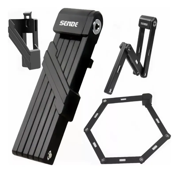 Candado Plegable Impermeable Sende Para Moto Y Bicicleta
