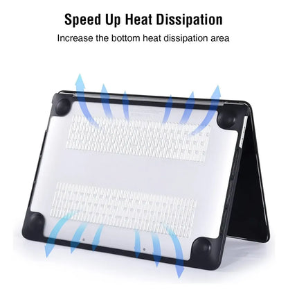 Carcasa Para Macbook Air 15 M2 A2941 & M3 A3114 - Matte Crystal