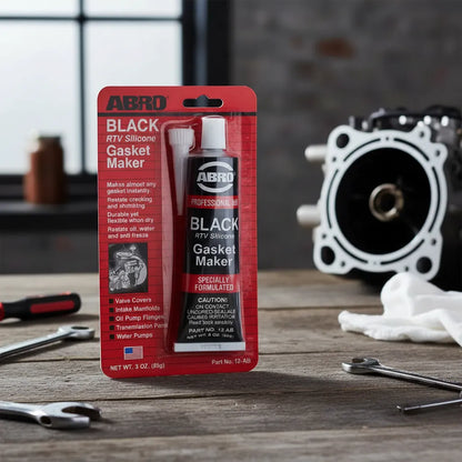 Silicona Negra Black Gasket Americana Abro Alta Temperatura
