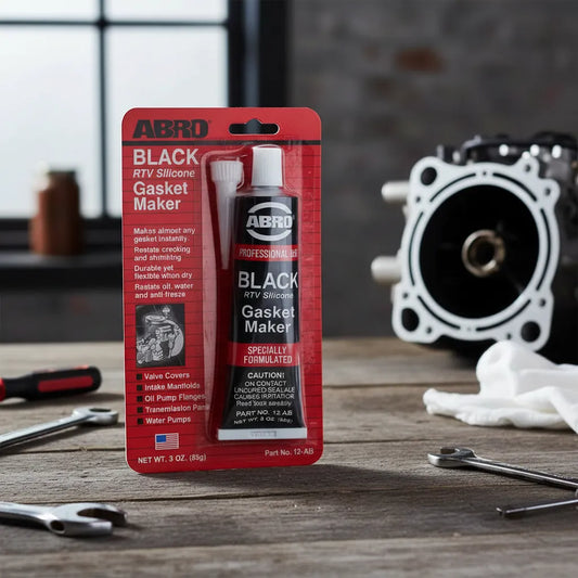 Silicona Negra Black Gasket Americana Abro Alta Temperatura