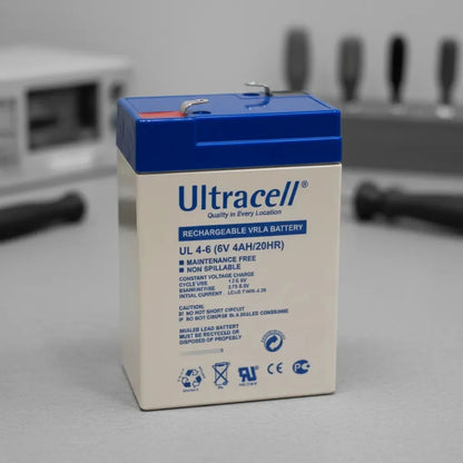 Batería 6v 4ah Ultracell Recargable