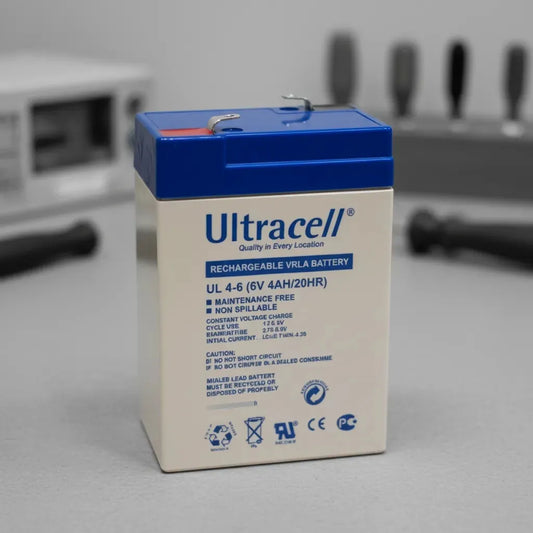 Batería 6v 4ah Ultracell Recargable