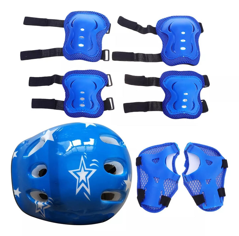 Juego De 7 Protectores Para Cascos De Patinaje Sobre Ruedas