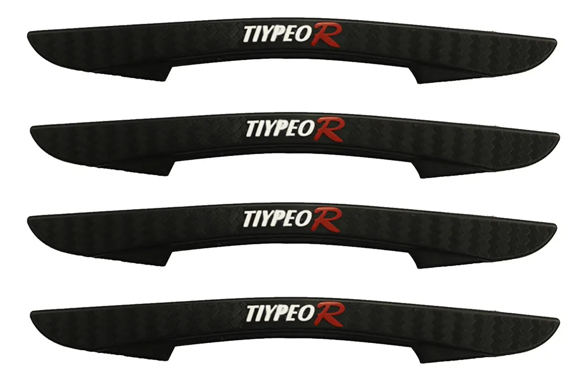 Tope De Puerta Goma Protector Automovil 4 Unidades