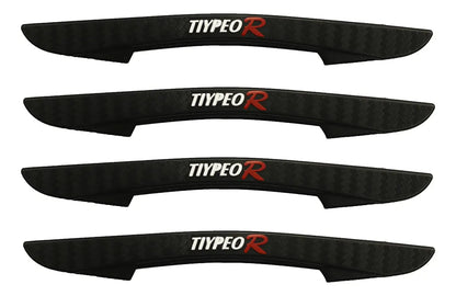 Tope De Puerta Goma Protector Automovil 4 Unidades
