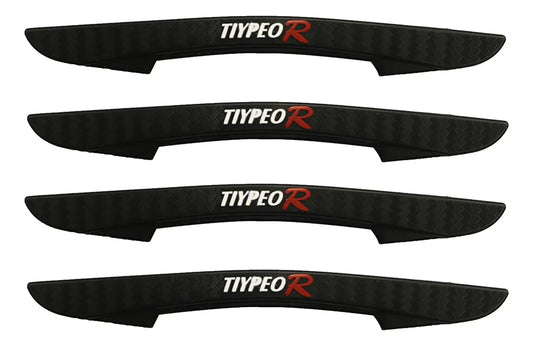 Tope De Puerta Goma Protector Automovil 4 Unidades