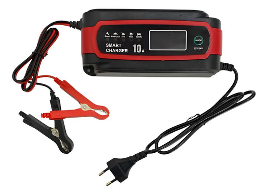 Cargador de Batería Inteligente y Rápido 12V 10A / 24V 5A