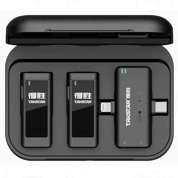 Microfonos Inalambrico Takstar V4 Solapa para iPhone iPad