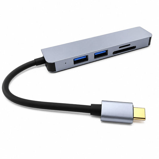 Hub Usb-c Multipuerto Rj45 Micro / Sd / Usb 3.0