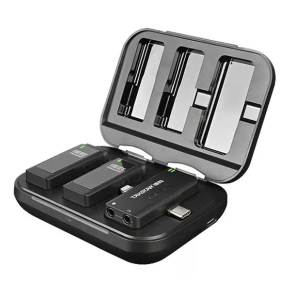 Microfonos Inalambrico Takstar V4 Solapa para iPhone iPad