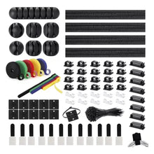 Cargar imagen en el visor de la galería, Kit Organizador De Gestión De Cables De 204 Piezas
