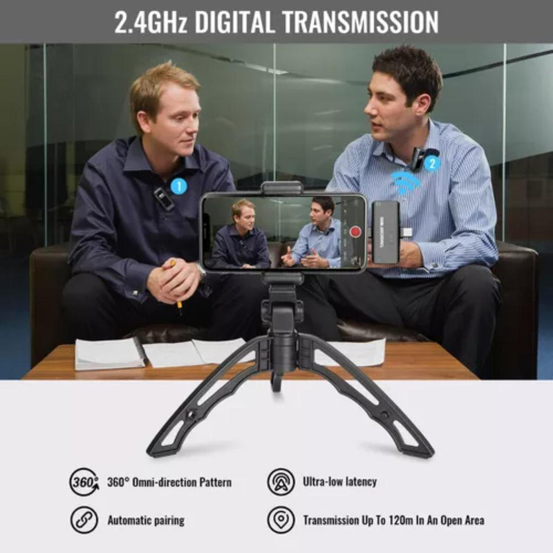 Microfonos Inalambrico Takstar V4 Solapa para iPhone iPad