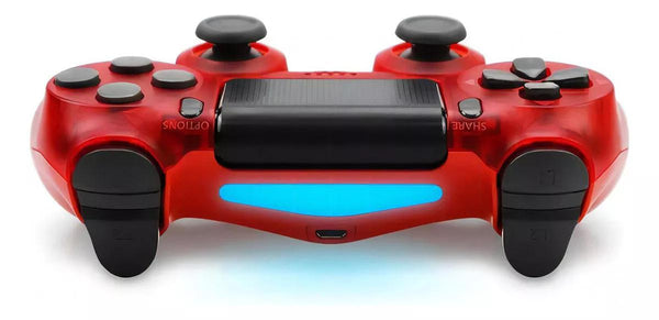 Joystick Inalámbrico Para Ps4 Transparente rojo Doubleshock