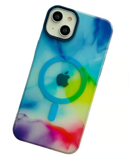 Funda Magsafe Colorida Para iPhone 14