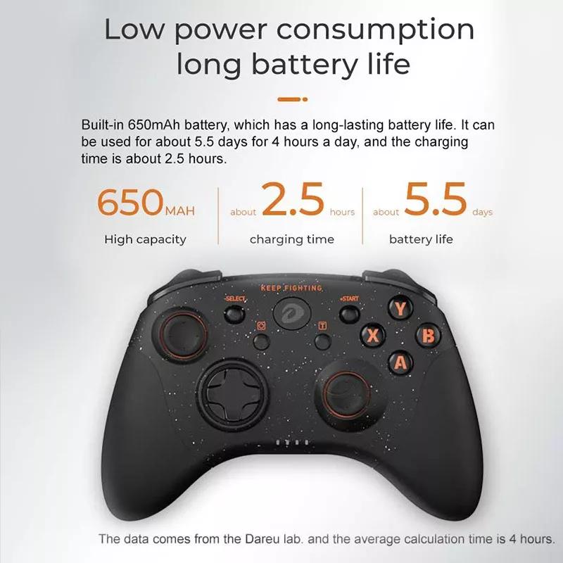 Gamepad Inalámbrico Bluetooth Dareu H101 Teléfono Android