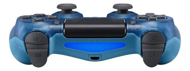 Joystick Inalámbrico Para Ps4 Transparente azul Doubleshock