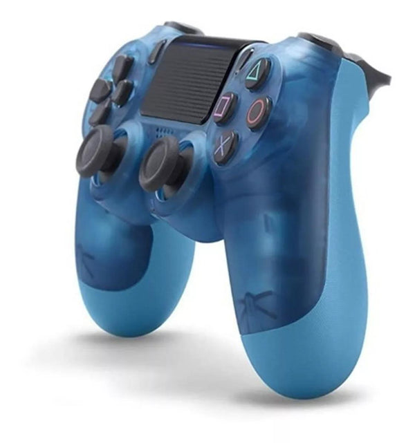 Joystick Inalámbrico Para Ps4 Transparente azul Doubleshock