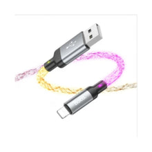 Cargar imagen en el visor de la galería, Cable USB a Lightning HOCO U112 RGB de 1M
