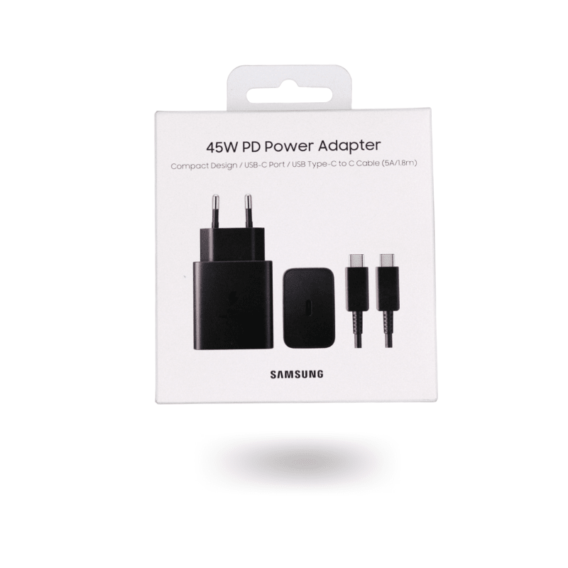 Cargador Samsung TA4510 Power Adapter 45W Tipo C Negro