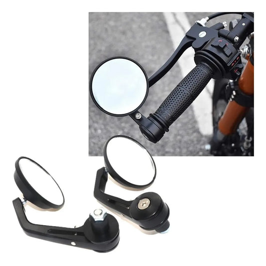 Espejos Para Moto Estilo Cafe Racer Universal 22mm