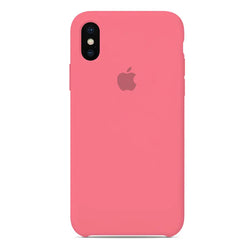 Carcasa Silicona iPhone XS Max Rosa | NUEVO