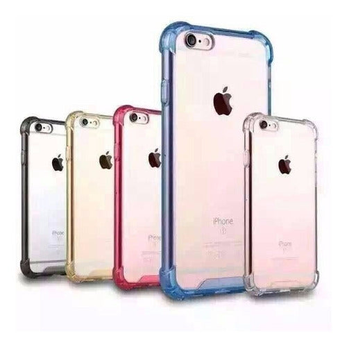 Carcasa Silicona iPhone XR Transparente colores | NUEVO