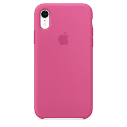 Carcasa Silicona iPhone XR Rosa Oscuro | NUEVO